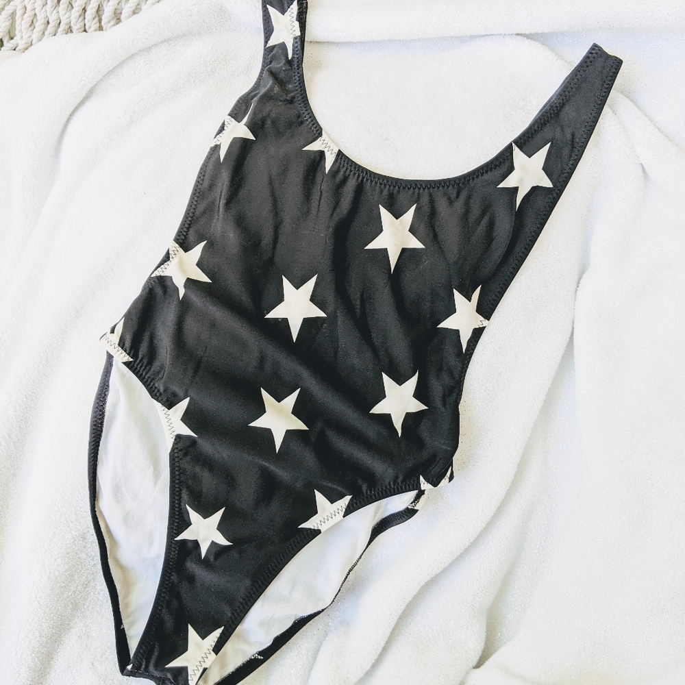 Norma Kamali one piece bathing suit